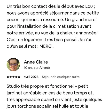 Avec Espace Exterieur Privatif - Lägenhet *